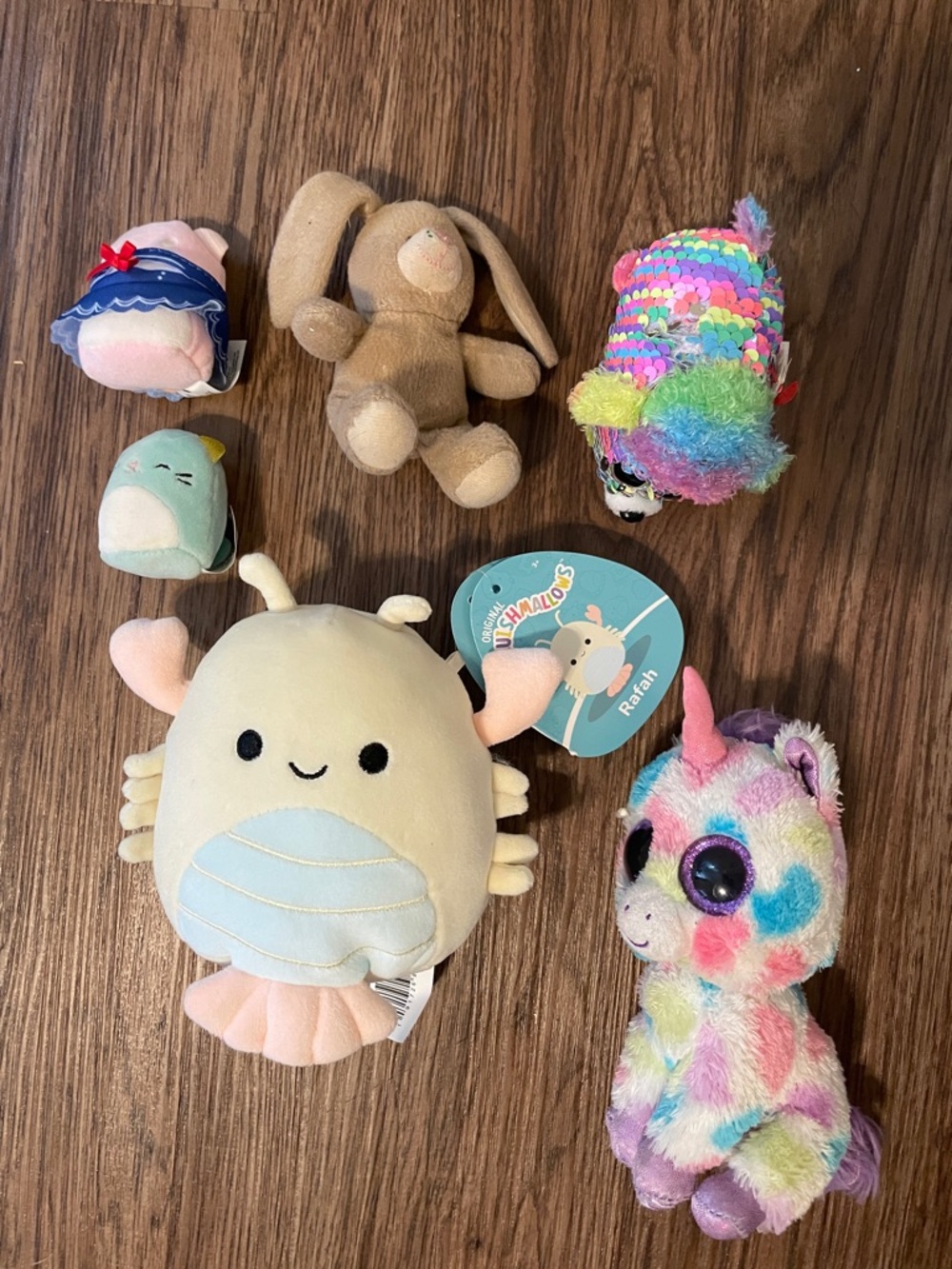 Squishmallows Pastel Multicolor Plush Bundle
